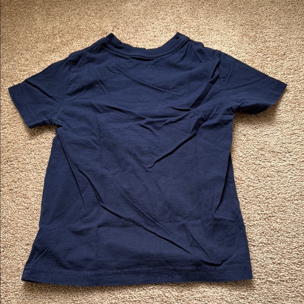 Ralph Lauren Navy Blue Kids Shirt with American Flag Design - Picture 5 of 5
